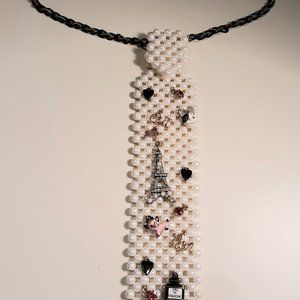 Betsey Johnson Necktie Necklace *Damaged* See Desc